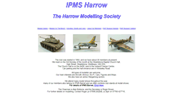 Desktop Screenshot of harrowmodellingsociety.co.uk